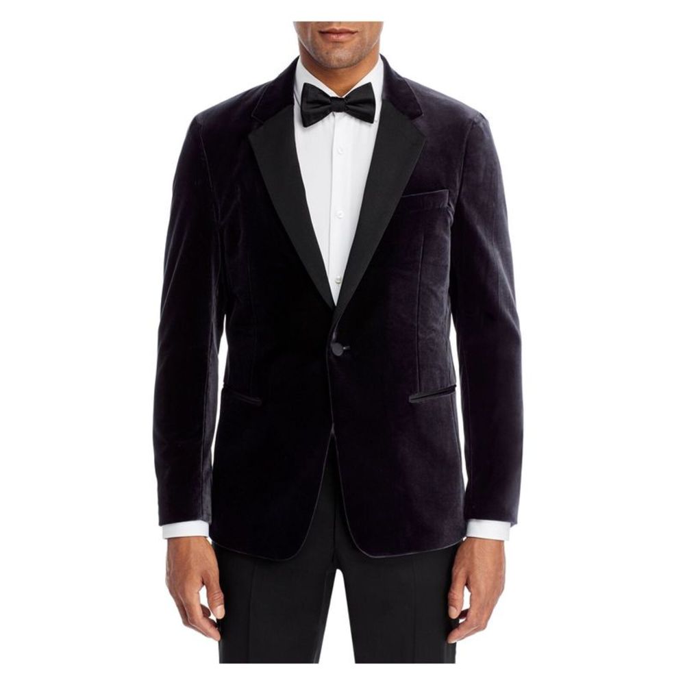 THEORY Mens Gray Blazer Jacket 40 Short